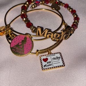 Alex & Ani Disneyland bracelet set